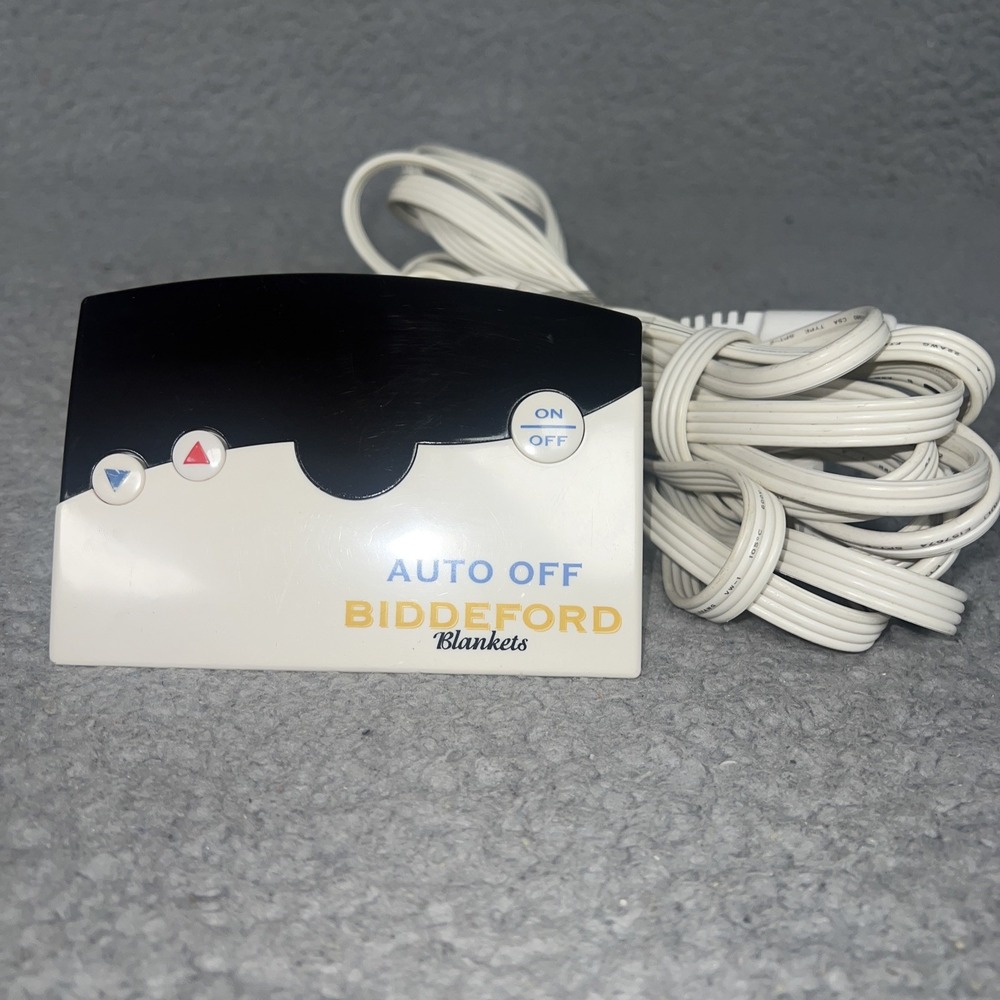 Biddeford Electric Heating Blanket 4-Prong Controller Power Plug Cord TC12B0-D